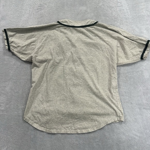 Hard Rock Cafe Las Vegas 90s Athletic Baseball Jersey Men's Large Button Y2K - Picture 3 of 11